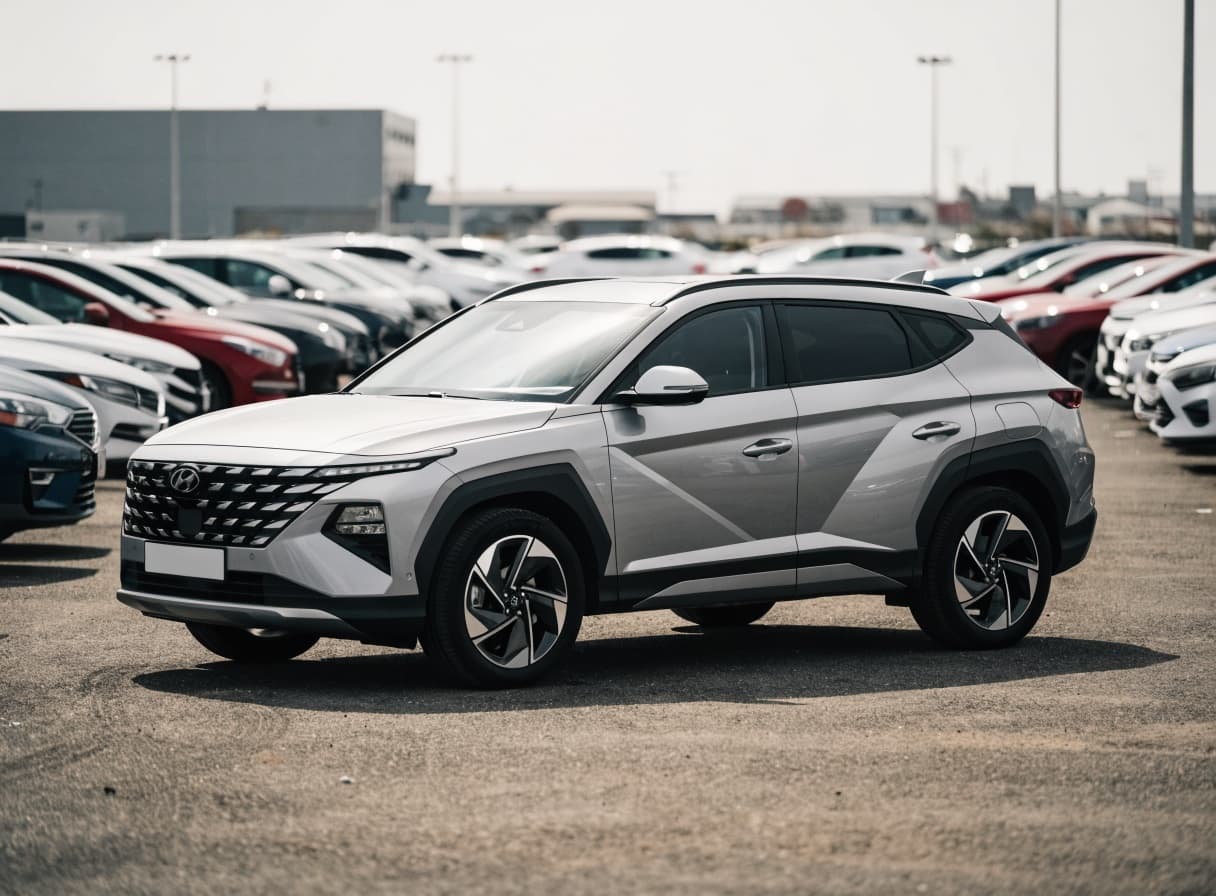 Hyundai Tucson 2023, 1.6 T-GDI, 150 л.с. — фото с осмотра в Корее