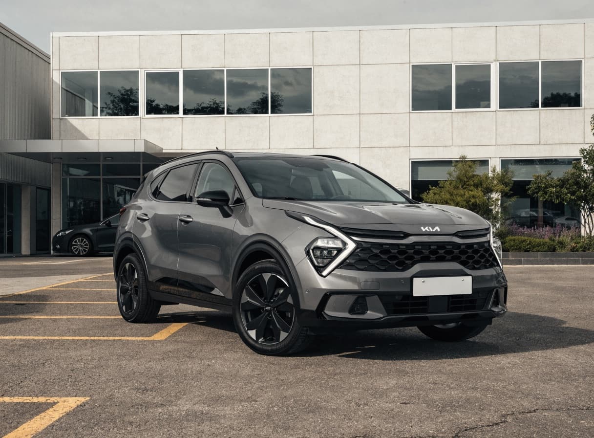 Kia Sportage 2023, 1.6 T-GDI, 150 л.с. — фото с площадки в Корее