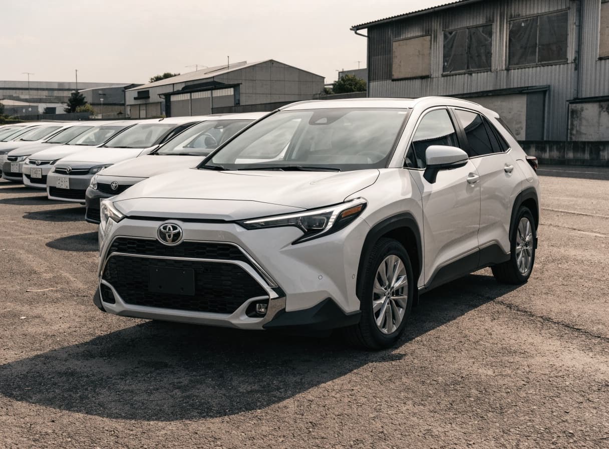 Toyota Corolla Cross 2022, 1.8, 140 л.с. — фото с аукциона в Японии
